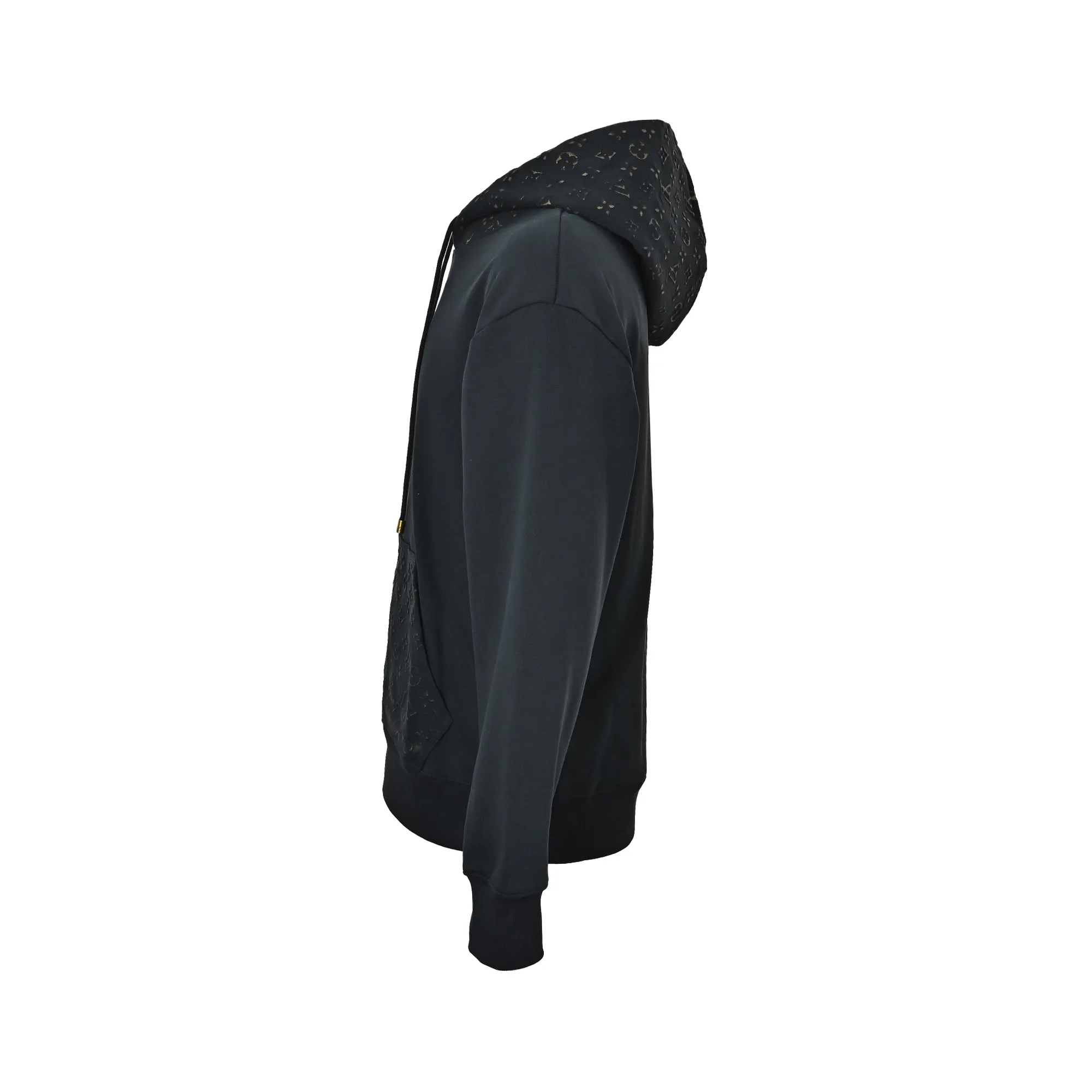 Louis Vuitton/Louis Vuitton presbyopic embossed hooded sweatshirt